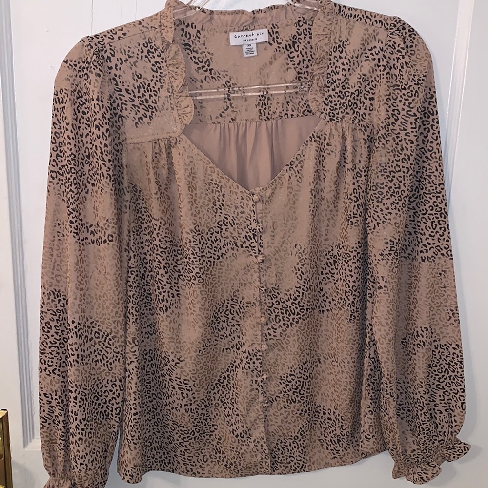 Boutique Leopard Blouse